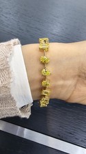 Bracciale fancy lab diamanti - bracciale,