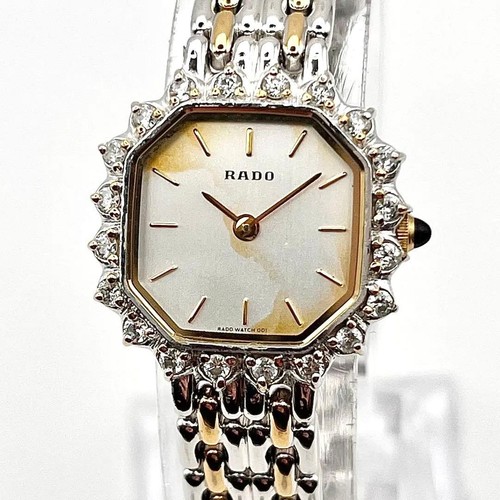 Rado stone bezel ladies - stone,
