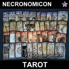 mazzo tarocchi necronomicon lovercraft occulto vintage libro magia nera guida 