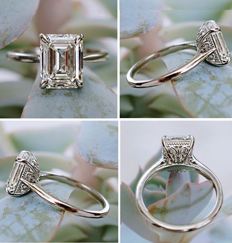 Anello fidanzamento antico - anello, di