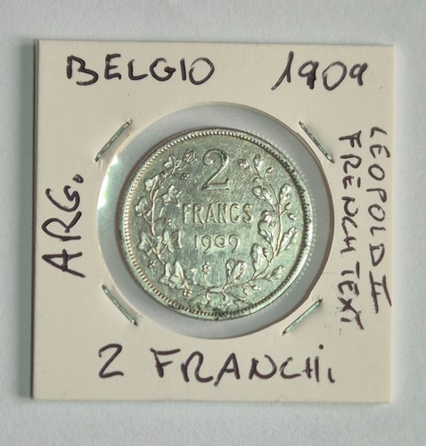 Belgio argento 2 - belgio,, franchi