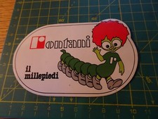 ADESIVO STICKER kleber vintage  RONTANI IL MILLEPIEDI