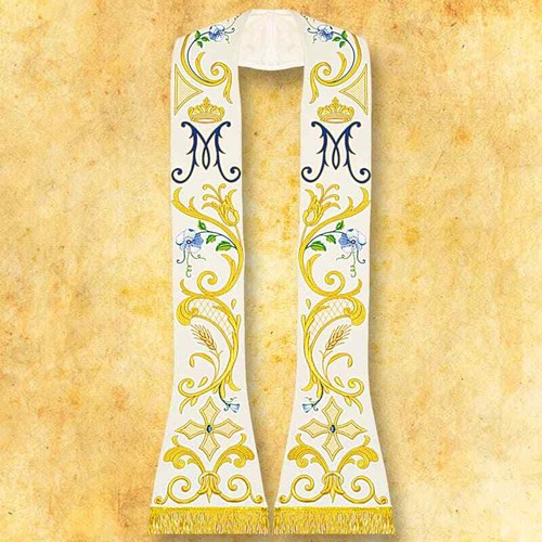 Stola romana ricamata - , "marian"