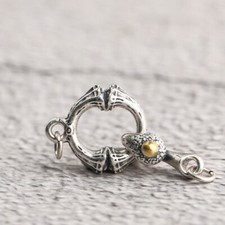 L24 ciondolo anello osso osso