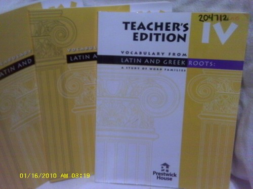 Vocabulary from latin - pc.,
