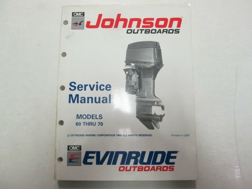 Manuale servizio johnson - manuale, di