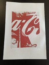 MARIO SCHIFANO Numbered Litho