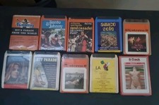 Stereo 8: lotto 10 titoli diversi [sigillati, sealed] 