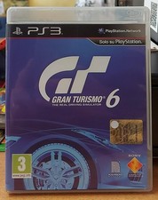 GRAN TURISMO 6 PS3 EDIZIONE ITALIANA COMPLETO CONSEGNA 24/48H CON BRT