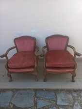 Coppia di poltroncine anni 40