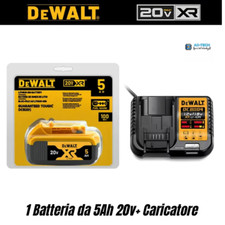 DEWALT Batterie 20V/60V per Trapano, Livella, Smerigliatrice – 2Ah, 5Ah, 9Ah