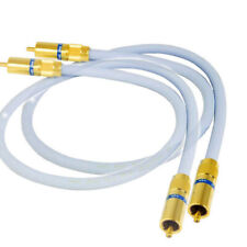 VAN DEN HUL VIDEOLINK 75 - Coppia cavi per segnale Digitale terminato RCA - NOS