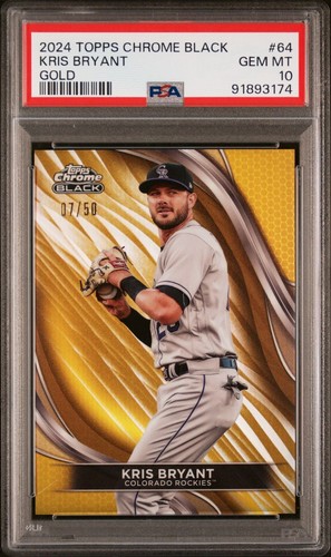 Kris bryant 2024 topps cromo - kris,