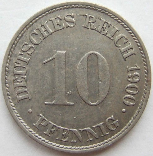 Moneta impero tedesco - tedesco, 10