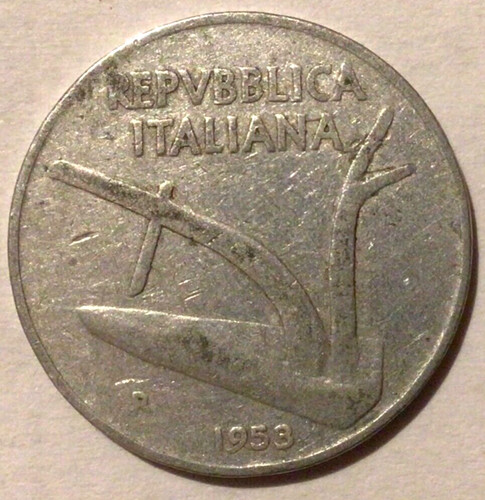 Lire 1953 repubblica - 10,