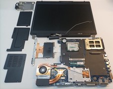 ASUS A6Ne A6000 NOTEBOOK PC, LOTTO RICAMBI: PANNELLO LCD, SCHEDA MADRE, VARIE...