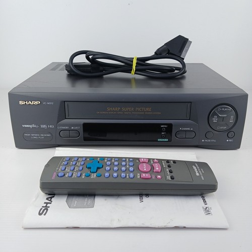 Sharp m312 vhs lettore - vc-m312,