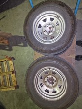 Cerchi In Acciaio  E Pneumatici invernali 255/65 R16 6 Fori