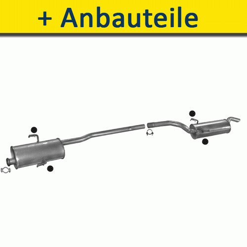 Marmitta per fiat - marmitta,