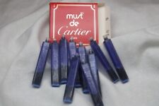CARTIER - 10 Refill Blu per penna Ovale con scatola
