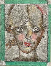 Litografia a colori originale