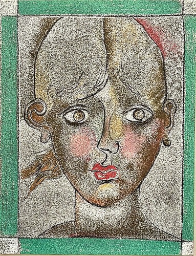 Litografia colori originale - litografia,