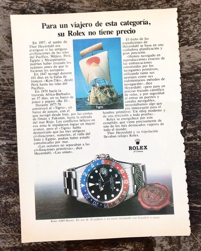 Rolex vintage 1980 brochure - vintage, 1980's