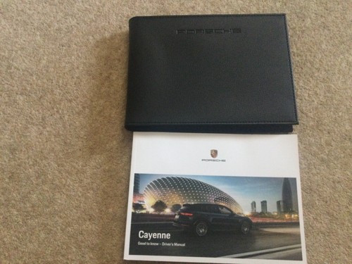 Porsche cayenne owner manuale - porsche,