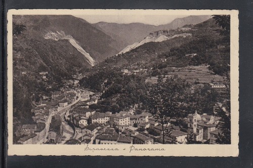 Cartolina seravezza panorama - seravezza,