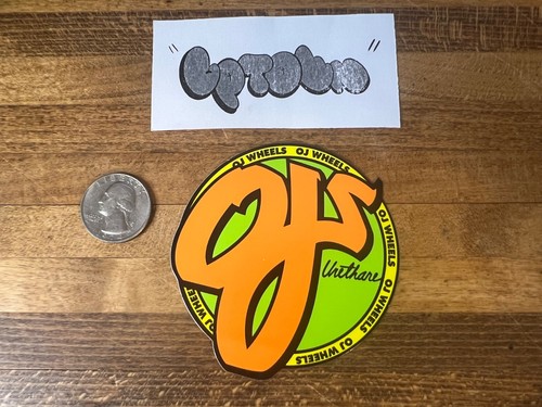 Adesivo logo ruote skateboard