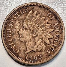 Penny centesimo testa di