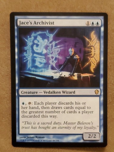Jace archivista comandante - archivista,
