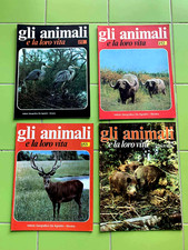 4 Fascicoli - Gli animali e la loro vita - De Agostini Novara - 1976