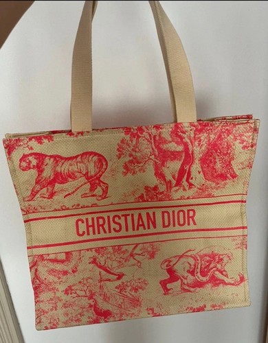 Dior dioriviera vip straw - straw, tote