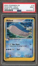 Pokemon Wailord EX Rubino e