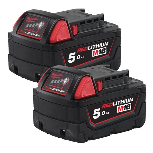 Milwaukee m18b5 18v 0ah - milwaukee, 5.0ah