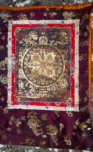 Thangka tibetano raffigura - thangka,