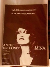 MINA anche Un Uomo SPARTITO SHEET MUSIC Album