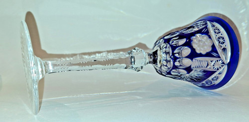 Bicchiere vino art nouveau - da,