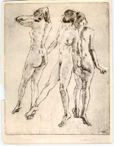 Ballerini del pittore italiano