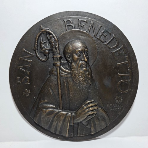 Grande placca bronzo - placca,