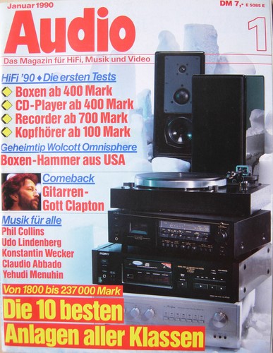 Audio philips 210 tsm - 1/90, cd