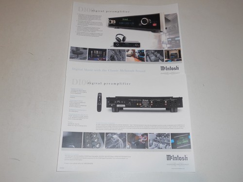 Brochure preamplificatore