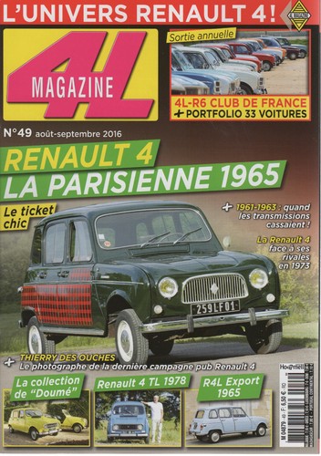 Magazine renault 4 la - magazine,