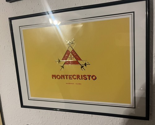 Quadro montecristo habanos - quadro,