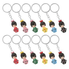 12 Pcs Portachiavi Dei Cartoni