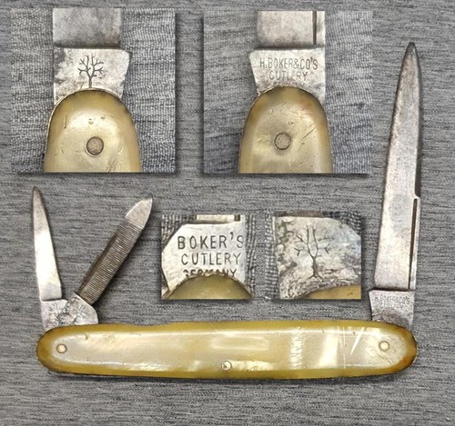 Vecchio coltello tasca - da,