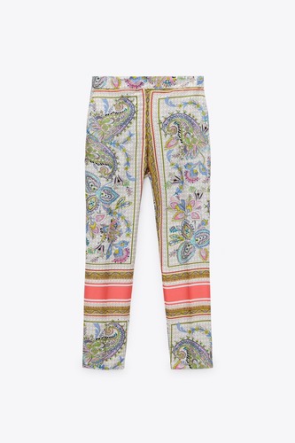 Zara printed satin - printed,