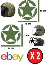 2 DECAL STELLA MILITARE VERDE