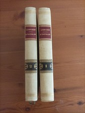 Giacomo Leopardi.Epistolario.F.Le Monnier,1856.Seconda  Impressione.2 Volumi.
